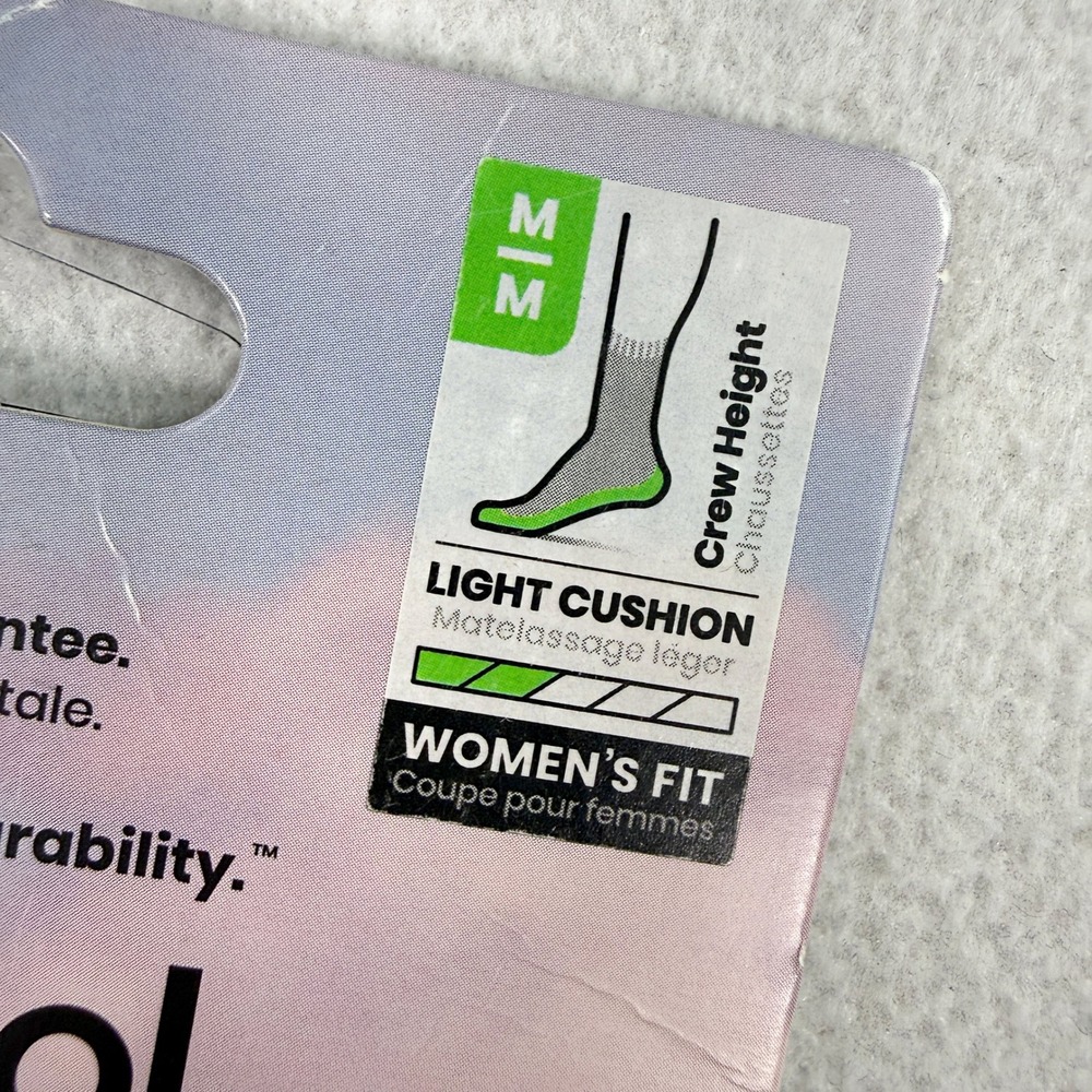 Smartwool Womens Hike Crew / Size M (7 - 9.5) / Charcoal NEW - Picture 3 of 7